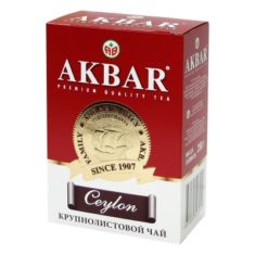 Чай Akbar Ceylon черный крупнолистовой 250 гр