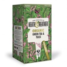 Чай Heath&Heather Organic Green Tea & Tulsi