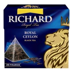 Чай Richard Royal Ceylon 20 пирамидок