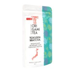 Японский зелёный чай Origami Tea Токусен Матча